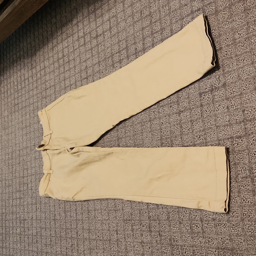 Boys khaki skinny pants